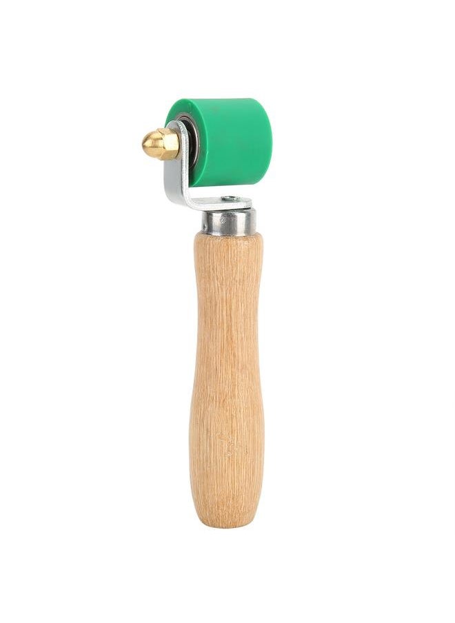 NIBEMINENT 1.1in Silicone Hand Pressure Roller 2‑Way Bearing 260°C High Temperature Resistant Welding Tool(Green )  - Image 3