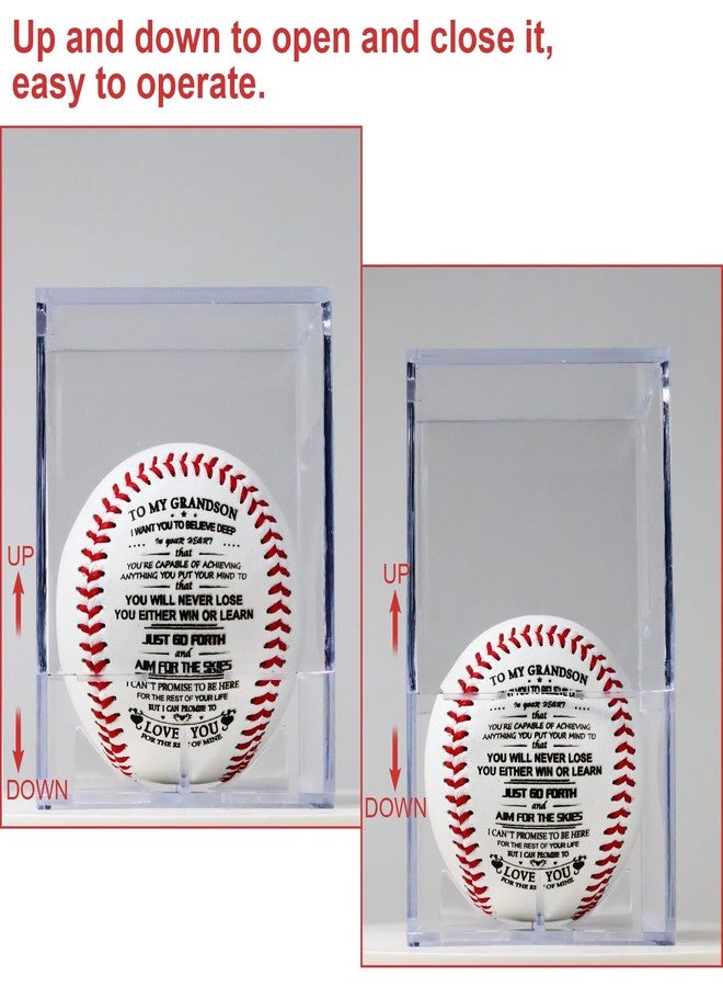 SYNGUCK Birthday Baseball Gifts for Youth, Teenage Boys,Christmas Graduation Baseball Gifts for Grandson from Grandma, Grandpa, Grandparents ，Personalized Baseball Gifts - Image 4