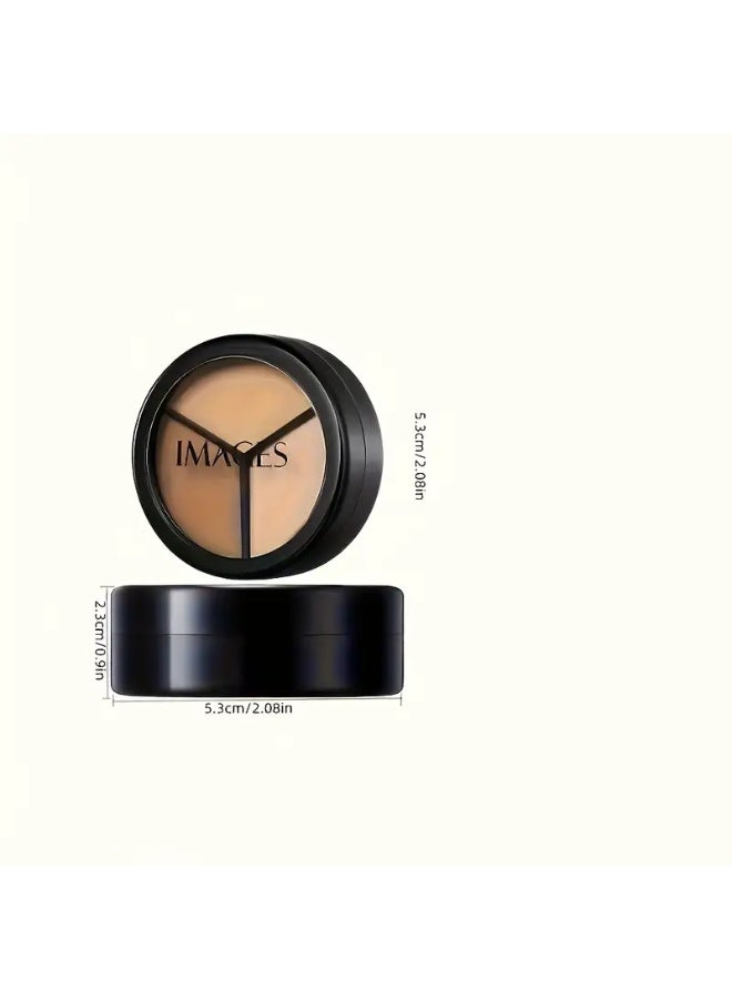 images كريم تصحيح وتحديد - يغطي العيوب، الندوب، الهالات السوداء وتجاعيد الدموع، تركيبة سكواليان نباتية، لمسة نهائية خفيفة غير لامعة، 3 درجات لجميع أنواع البيج الفاتح، أساسيات التحديد | عبوة بغطاء شفاف | قلم مكياج متعدد الاستخدامات مع سكواليان نباتي - Image 3