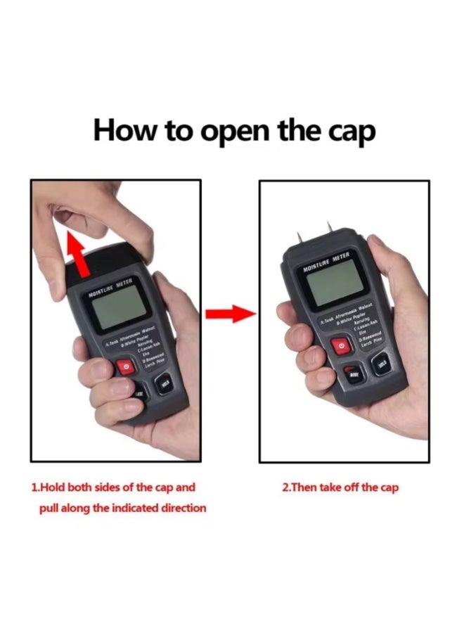 BSIDE EMT01 Wood Tester Content Tester Meter 0-99.9% - Image 5