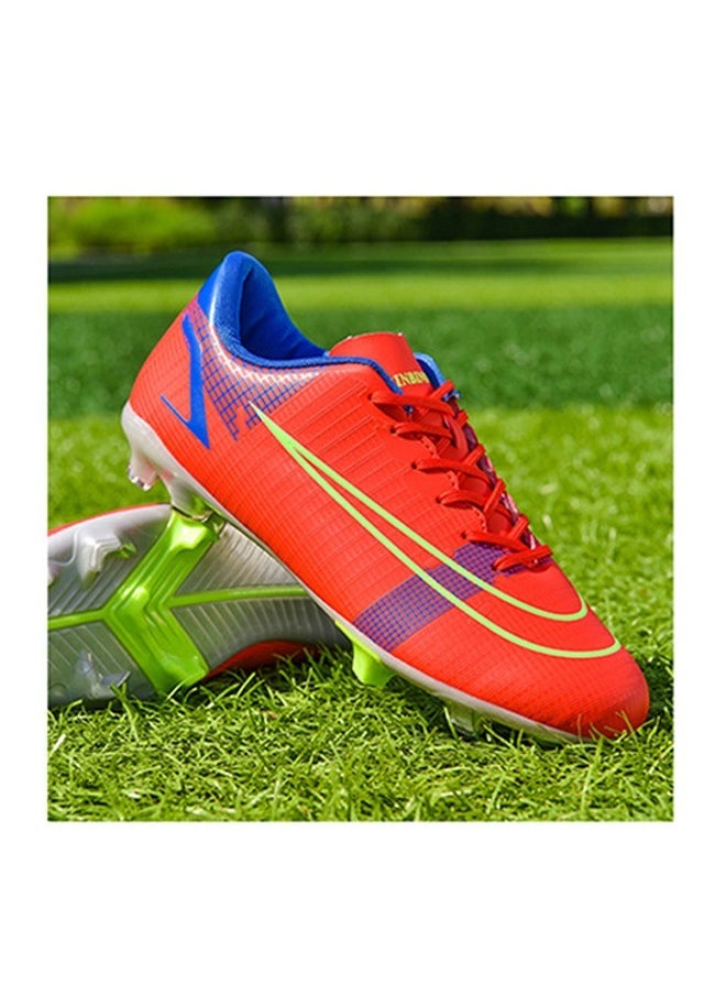 Soccer Shoes Long Spikes Adult Men and Women Primary and Secondary School Students Youth TF Wearproof Soccer Special Shoes - Image 1