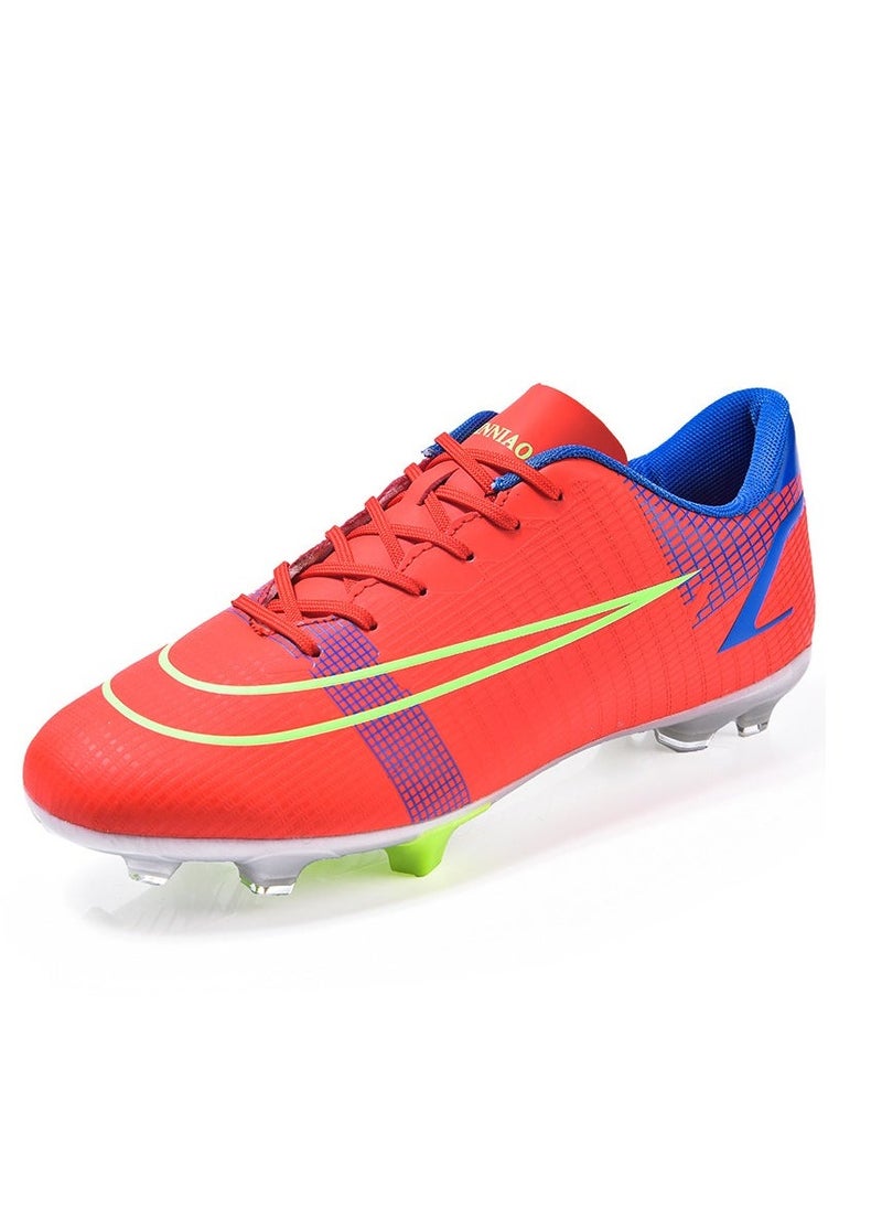 Soccer Shoes Long Spikes Adult Men and Women Primary and Secondary School Students Youth TF Wearproof Soccer Special Shoes - Image 3
