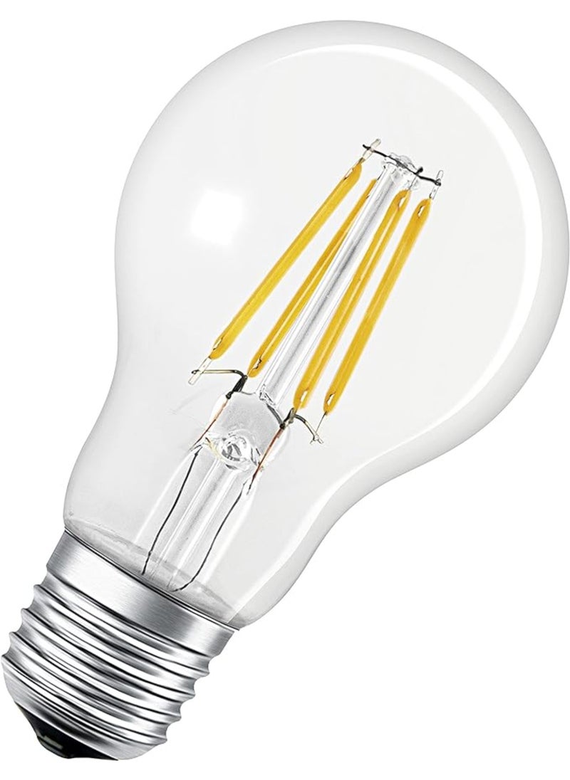 LEDVANCE LEDVANCE Smart Led Lamp With Bluetooth E27 Filament Dimmable Replaces Incandescent Lamps With 50 W Warm White (2700 k) Controllable With Google Alexa And Apple Voice Control  - Image 1