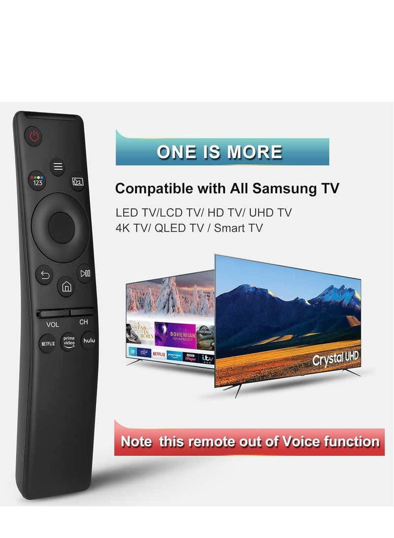 ELTRAZONE Universal Replacement Remote Control for Samsung Smart TV, New Upgraded IR Remote Control with Netflix, Prime Video, and Hulu Buttons - With Battery - Image 3