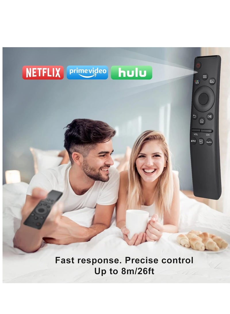 ELTRAZONE Universal Replacement Remote Control for Samsung Smart TV, New Upgraded IR Remote Control with Netflix, Prime Video, and Hulu Buttons - With Battery - Image 4