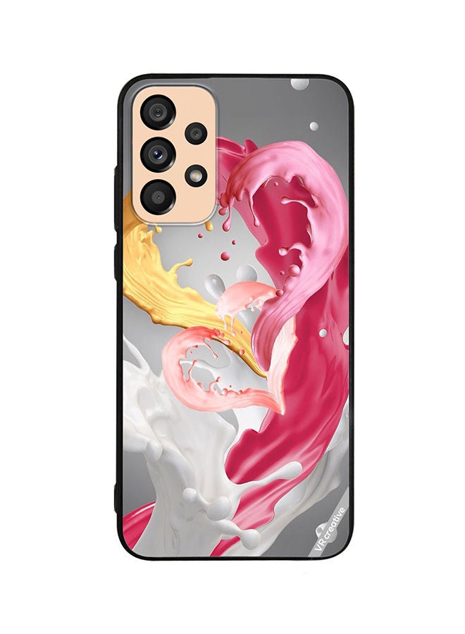 VR CREATIVE Protective Case Cover For Samsung Galaxy A72 Couple Design Multicolour - Image 1