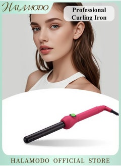 HALAMODO Rapid Heating Styling Ceramic Coating Hair Protection Smart Temperature Control Multi-Level Adjustment 360° Anti-Tangle Design Ergonomic Handle Easy to Create Gorgeous Curls  - Image 1