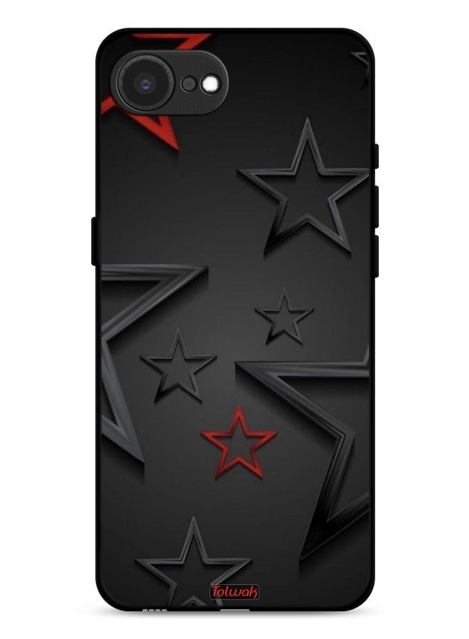 Tolwak Apple iPhone 16e Protective Case Cover Stars Pattern - Image 1