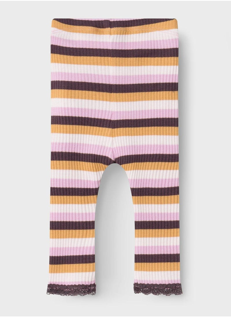 NAME IT Kids Striped Leggings  - Image 2