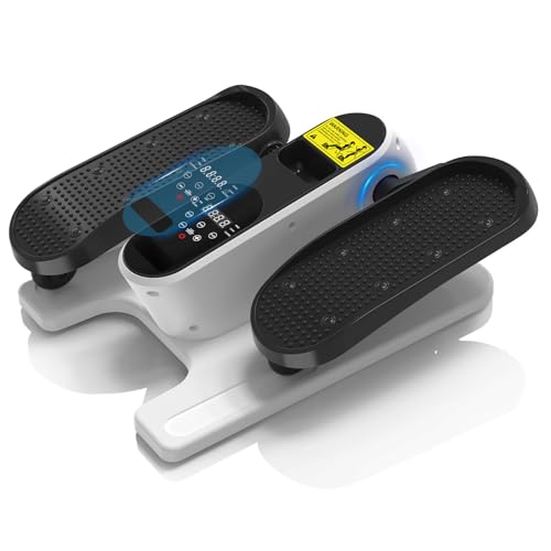 OSCILLATING SLIM Under Desk Elliptical Machine Electric Seated Pedal ExerciserElliptical Leg Exercisers for SeniorsMini Ellipse Leg Exerciser with Remoter12 Adjustable speeds Pedal Exerciser - Image 1