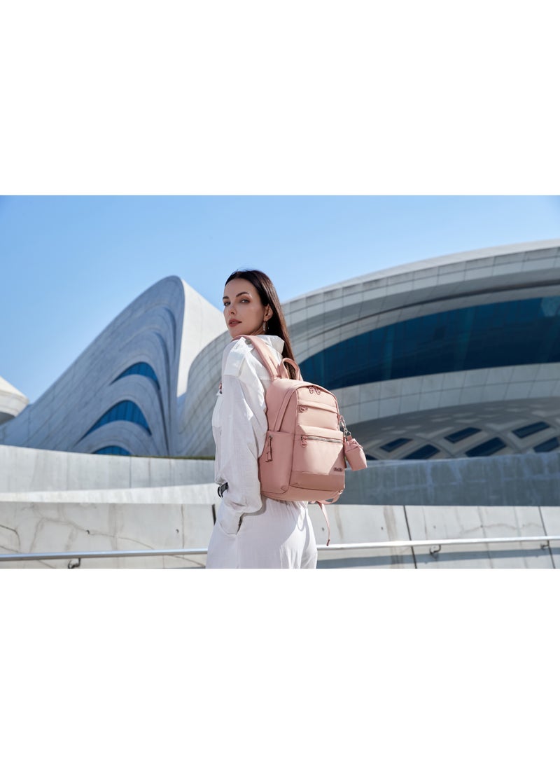 Chantria CB00960 Women's Smart Premium Backpack - Waterproof Laptop Bag with a Stylish Design for University, Work, and Travel, and Includes a Small Hanging Wallet - Image 2