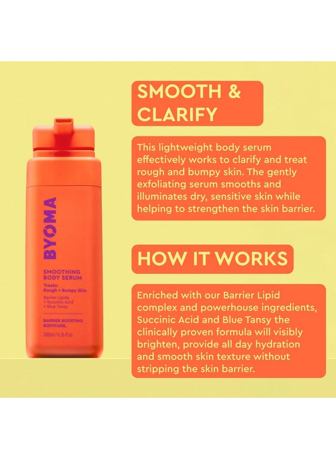 BYOMA Smoothing Body Serum - For Body Breakouts & Textured Skin - Lightweight Body Serum with Succinic Acid & Blue Tansy - Restores Skin Barrier & Soothes Inflammation - 3.4 fl oz - Image 4
