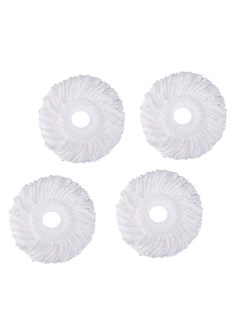 GTC - GTC® Replacement Head Refill for 360 Rotating Easy Spin Mop Cleaner Duster (Pack of 4) - Image 1
