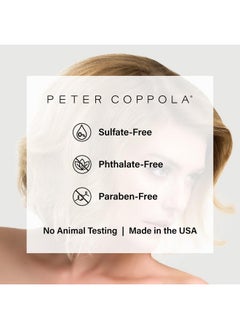 Peter Coppola PETER COPPOLA Purple Shampoo for Blonde Hair - Sulfate-Free Eliminates Brassy Yellow Tones - Strengthens Processed and Dry Hair - Keratin Protein - For Daily Use (3 Fl Oz)  - Image 5
