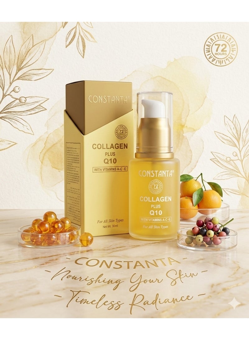 Constanta Collagen Plus Q10 With Vitamin A - C -E 30 ML - Image 4