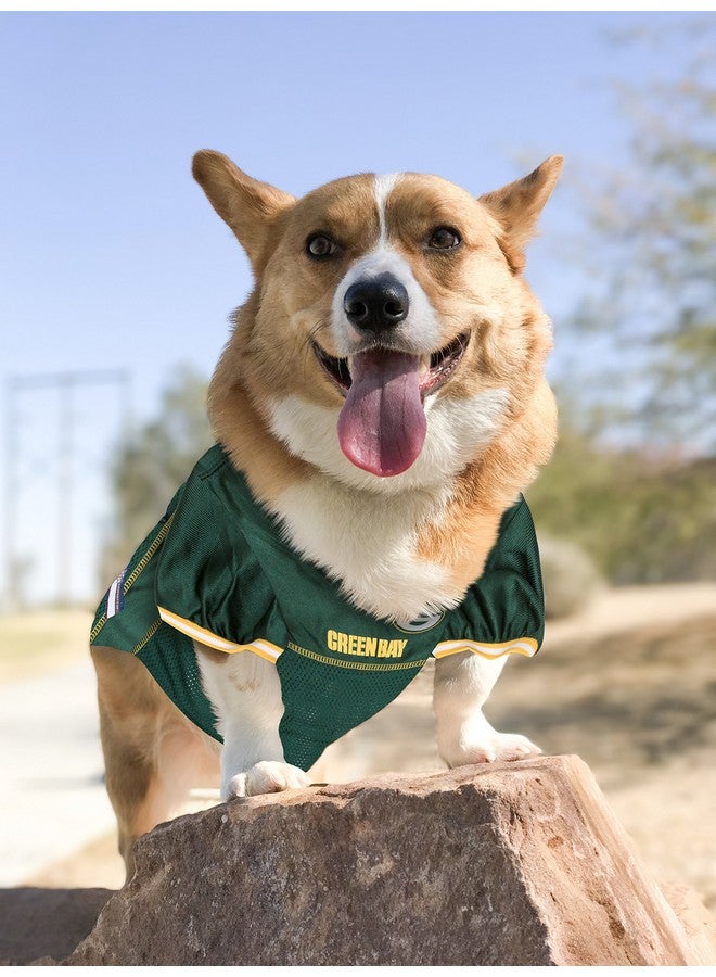 Pets First NFL Green Bay Packers Dog Jersey - Size: 3X-Large. Football Jersey Costume for Dogs & Cats - Licensed Shirt - Image 2