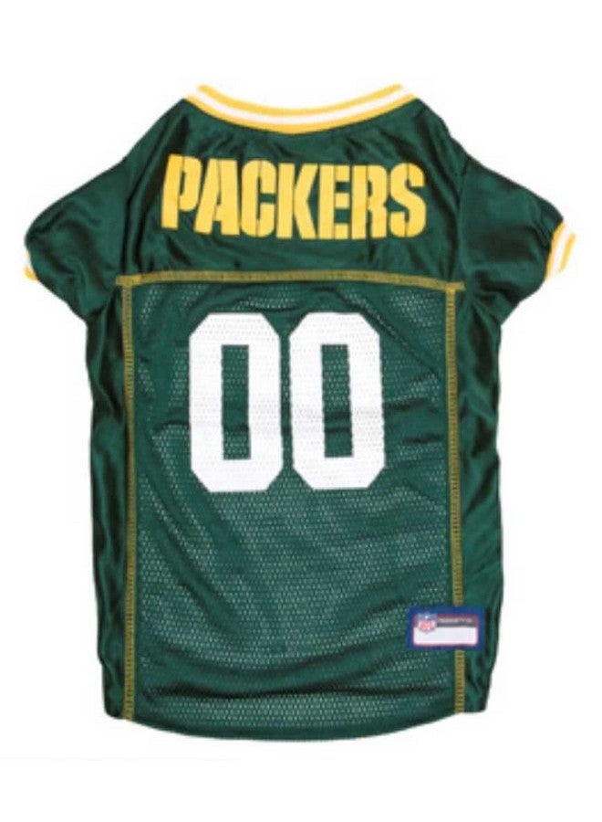 Pets First NFL Green Bay Packers Dog Jersey - Size: 3X-Large. Football Jersey Costume for Dogs & Cats - Licensed Shirt - Image 1