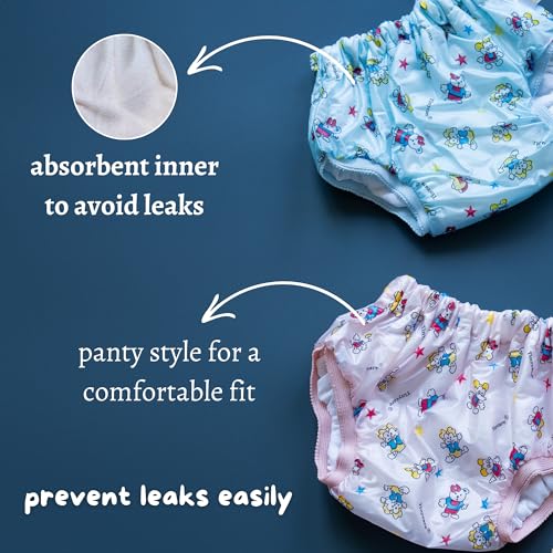 Tiny Care Tinycare New Born Baby's Cloth Nappies For Kids & Infants, Leakproof Potty Training Panties/Langot/Brief Diapers (Pack of 5) Washable and Reusable-Size-M - Image 2