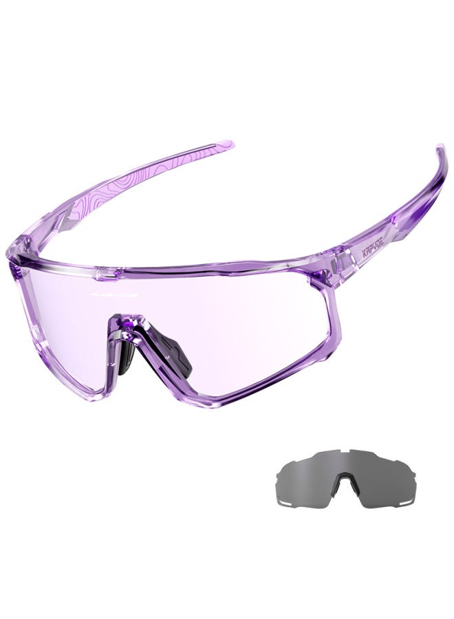 New Photochromic Riding Detachable Frame Wind-proof Sand Goggles For Men And Women Outdoor Sports Glasses