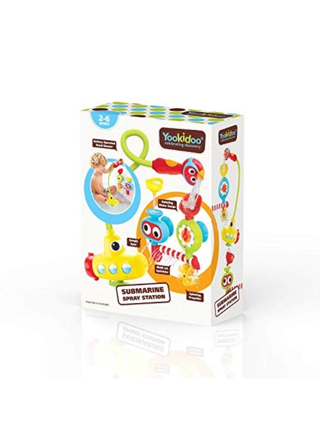 Yookidoo Yookidoo Submarine Spray Station Bath Toy - Image 2