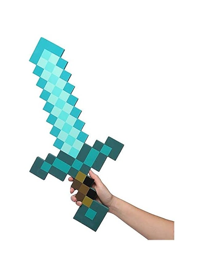 DURKU ThinkGeek 65cm Foam Diamond Sword - 1\/1 Scale Replica for Gaming Enthusiasts - Image 5