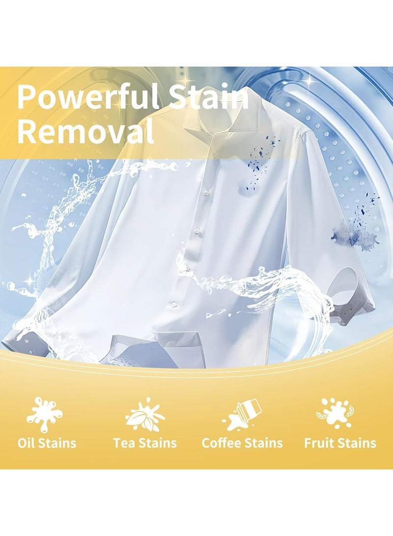 CMGTYYD. أقراص غسيل برائحة الشمبانيا، حتى 80 غسلة (40 ورقة) أقراص صابون غسيل صديقة للبيئة - أقراص غسيل خالية من السوائل، صديقة للسفر، خالية من البلاستيك ولا تسبب الحساسية، قابلة للتحلل - Image 5