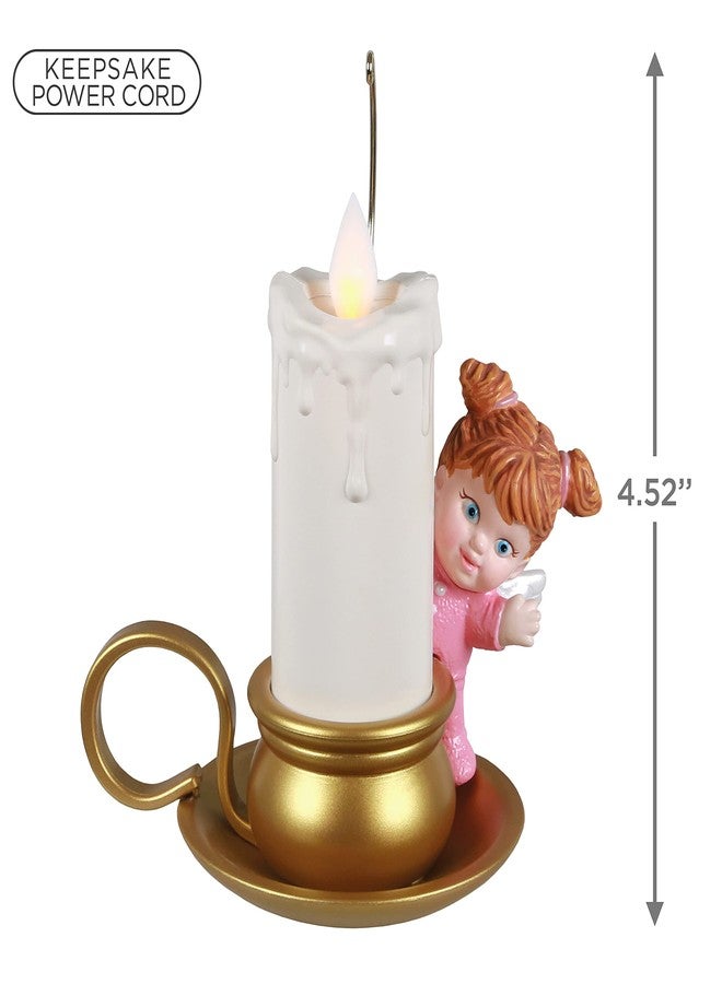Hallmark Keepsake Christmas Ornament 2021, Angelic Candlelight, Light and Motion - Image 5