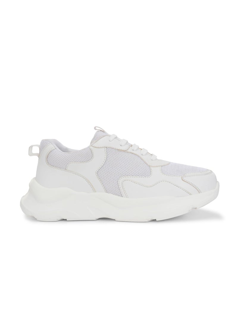 Centrino Women Chunky Sneaker | Cushioned Insole for Comfort | Stylish Lace-Up Design | Perfect for Casual Shoe for Girls A6842-5 - Image 3