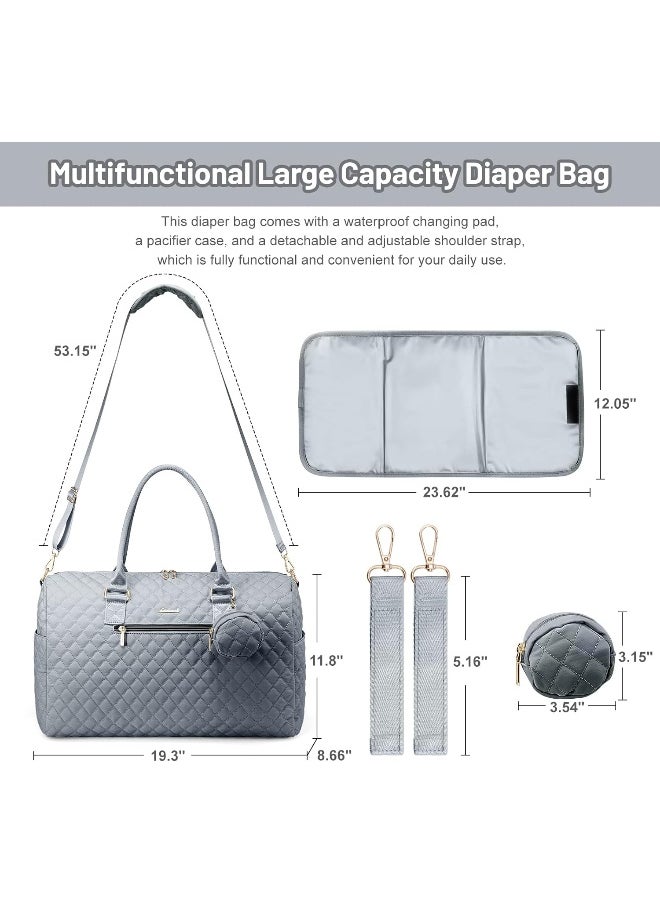 Lovevook LOVEVOOK Diaper Bag Tote 5Pcs Set  - Image 3
