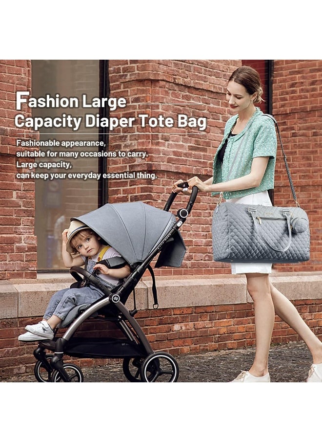 Lovevook LOVEVOOK Diaper Bag Tote 5Pcs Set  - Image 2