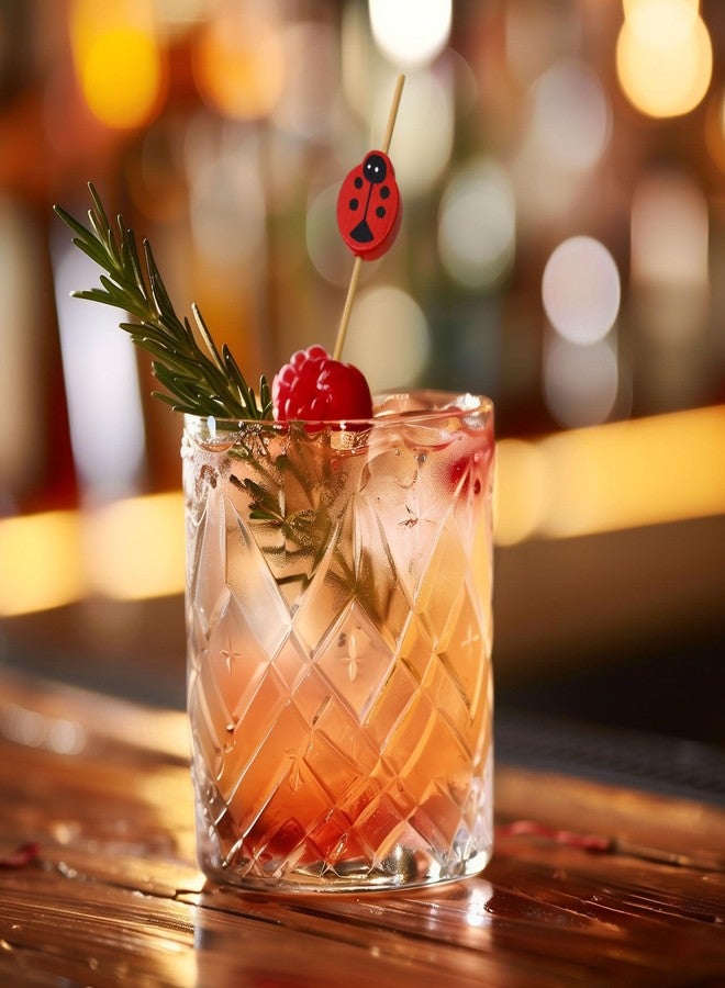 بامبو إم إن أعواد خيزران مزخرفة على شكل خنفساء، طولها 4.7 بوصة، مثالية لتقديم الكوكتيلات والسندويشات والفواكه، مناسبة للمناسبات الخاصة، والأعياد، والمطاعم، وحفلات البوفيه، 100 قطعة - Image 2