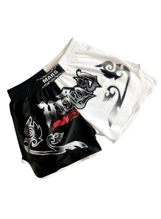 Training Clothing Ufc Suit Men's Boxing Tight Quick-drying Pants Muay Thai Fighting Short-sleeved Shorts Gym Fighting Pants