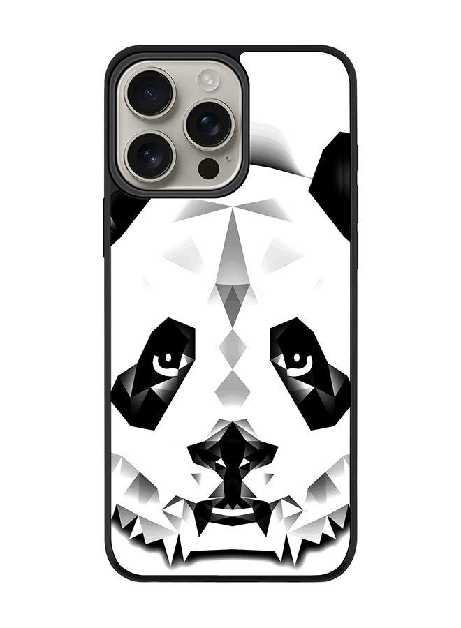Stylizedd For iPhone 16 Pro Max Case [Compatible with MagSafe] Slim Magnetic cover Phone Case iPhone 16 Pro Max -Poly Panda - Image 1