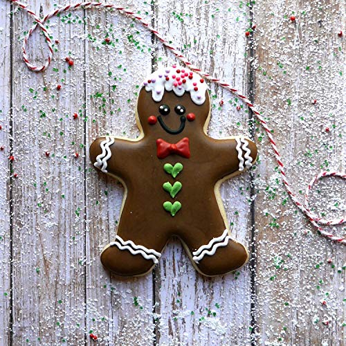 IShang Gingerbread Man and Gingerbread Woman Shaped Cookie Cutters Set of 6 pcs, Stainless Steel Christmas Gingerbread Families Boys and Girls Fondant Cut-outs Set Baking DIY Molds - Image 5