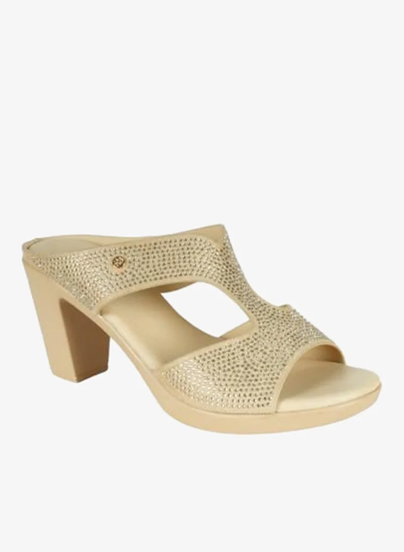 Michelle Morgan 092-2902 Michelle Morgan Ladies High Heel Sandals RJL199-11B Beige