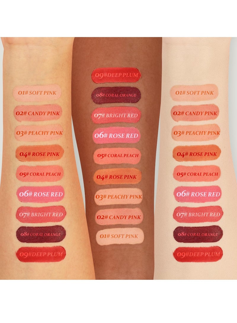 SYOSI Cream Blush, Matte Moisturizing Makeup Effect, Long Lasting, Easy to Apply, Anti smudge, Natural Makeup, Cream Blush Suitable For Women in Various Occasions 03 Candy Pink - Image 3