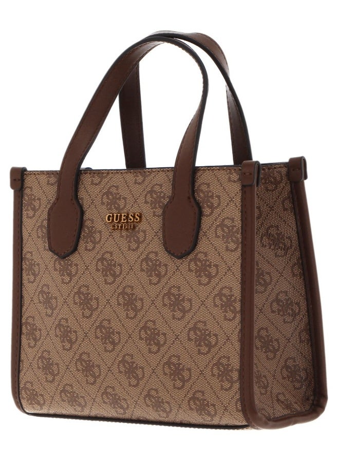 GUESS Guess Silvana Mini Handbag Logo 4G  - Image 2