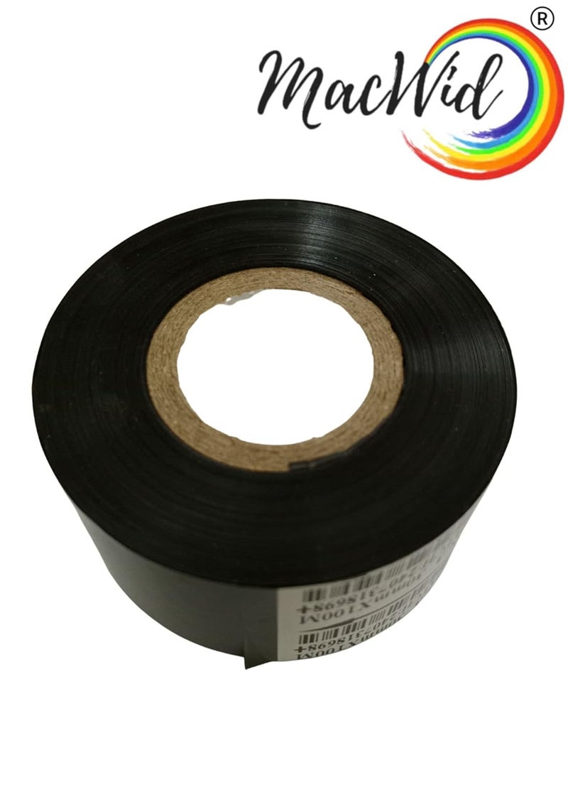 MACWID Black Hot foil Stamp Ribbon for Coding Machine (30MM x100M) (1) - Image 4