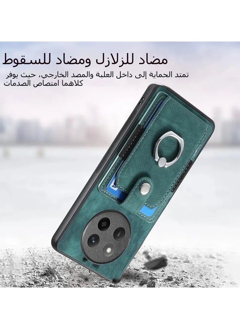 جنرال غطاء حيث نور ماجيك 7 لايت (ماجيك 7 لايت)، حامل البطاقات فائق الرقة، غطاء الهاتف من مادة TPU، غطاء متعدد الوظائف مع حلقة دعم  - Image 3