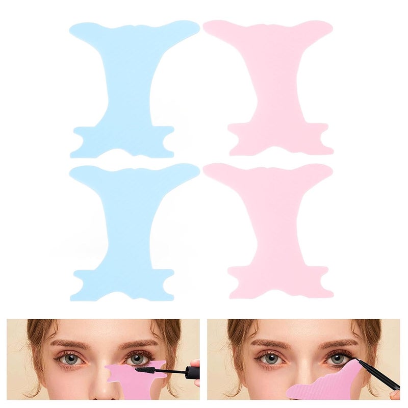 4pcs Positioning Eyebrow Stencil Set of 4 Multifunctional Eyebrow Stencils, Suitable for Different Face Shapes, and Eyebrow Shape Needs, Convenient for Carrying - Image 4