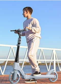 sway Kick Scooter, Foldable Scooter 2 Wheels with Adjustment Handlebar, Stand-Up Riding with Brakes, Suitable for 5 Years and Older Teens Boys and Girls  - Image 4
