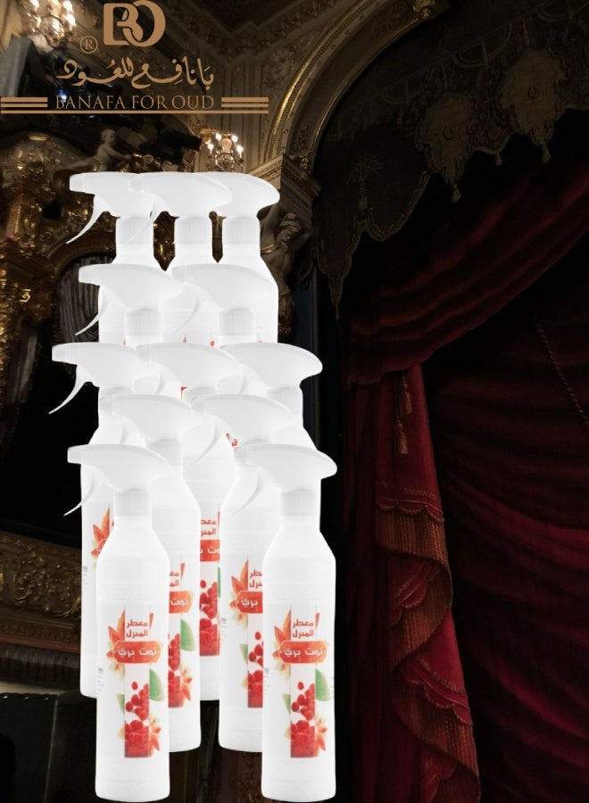 Banafa 12 Pieces Toot Bari Air Freshener 500ML - Image 1