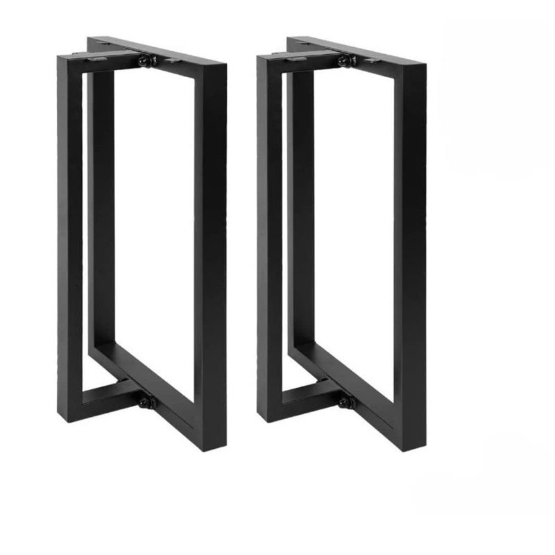 Ventuos Metal Legs for Table Dining Table Legs for Kitchen Modern Industrial Style Set of 2 T Shape - Image 1