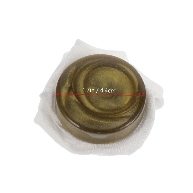 Silver Powder Violin Rosin Olive Green Enhanced Grip Instrument Care - Image 3