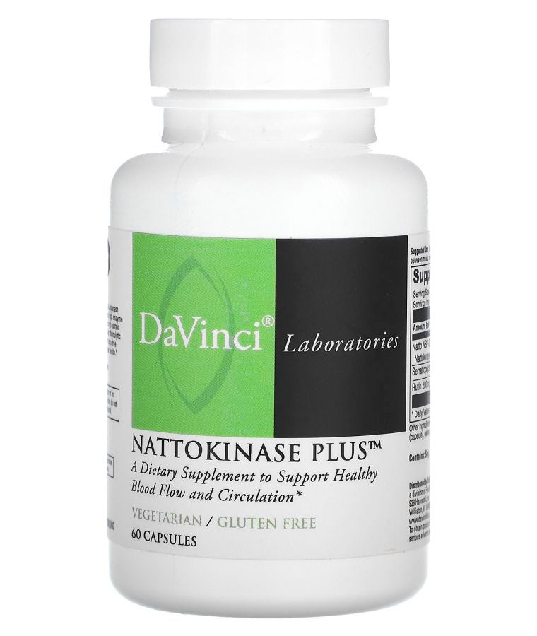 DaVinci Laboratories Nattokinase Plus 60 Capsules