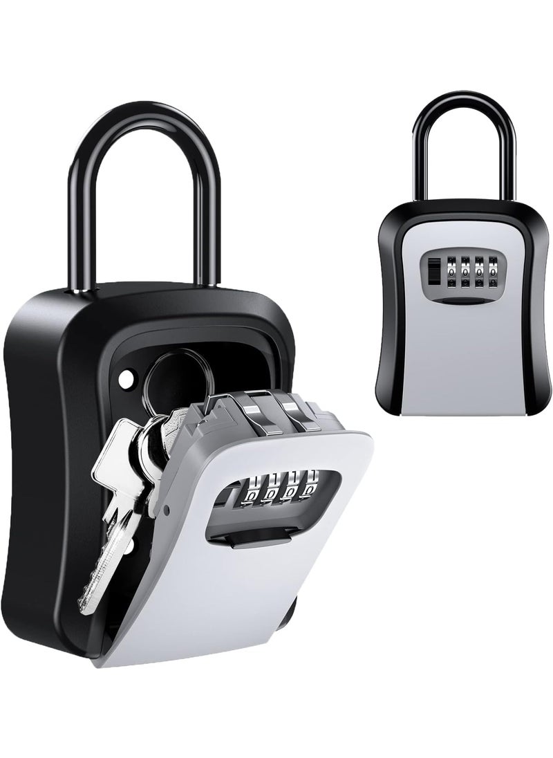 BAHUNAMI BAHUNAMI Combination Key Safe Box Outdoor Key Lock Box with Code Combination Password Security  - Image 1