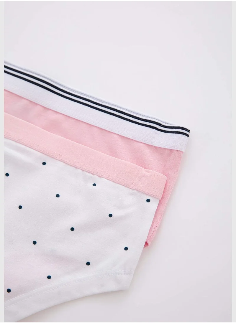 ديفاكتو 2 Pack Girl Hipster Underwear Slip