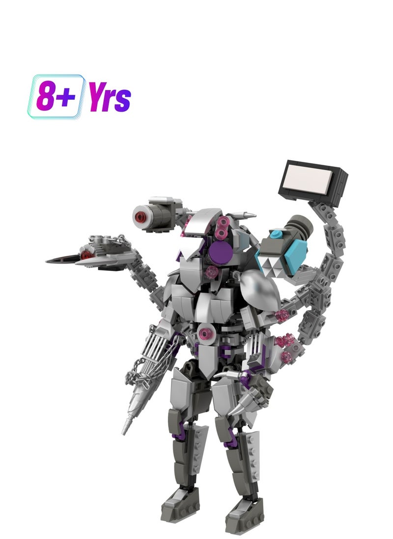 General Man Toy Building Blocks 467Pcs Anti Titan Void Monster Toy Ideas Toys Battle Game Model Ideas Toys Gifts for Adult & Kids  - Image 1