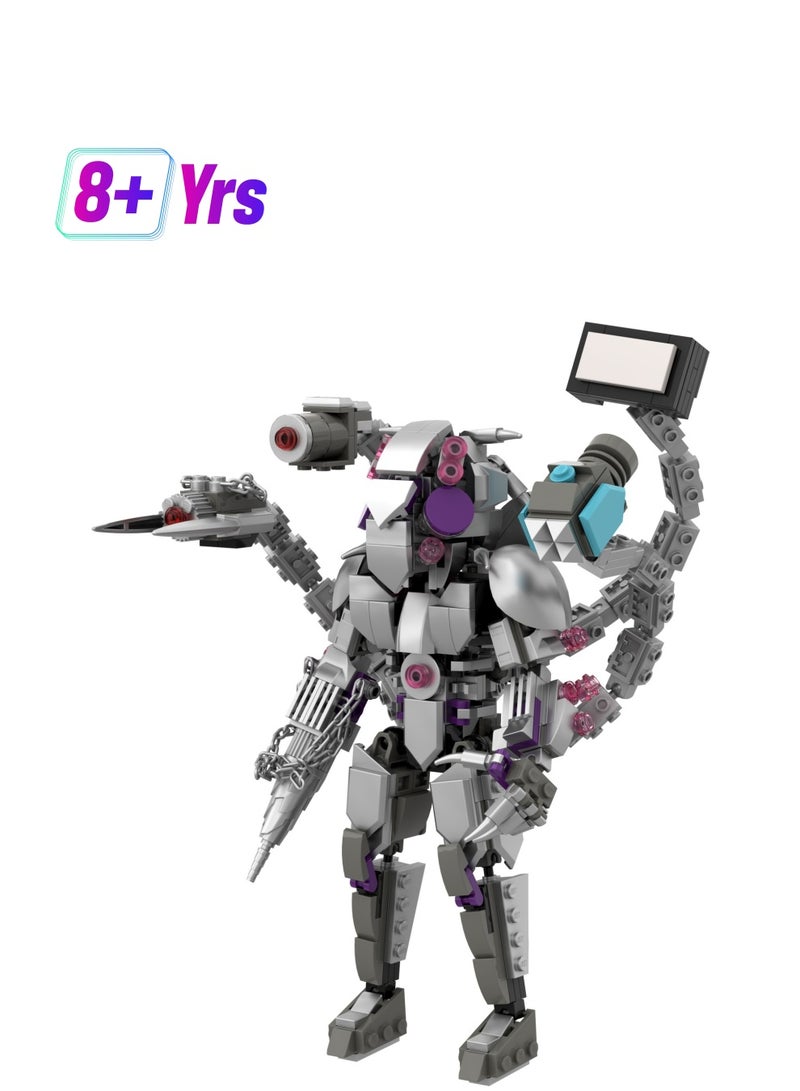 general Man Toy Building Blocks 467Pcs Anti Titan Void Monster Toy Ideas Toys Battle Game Model Ideas Toys Gifts for Adult & Kids - Image 3