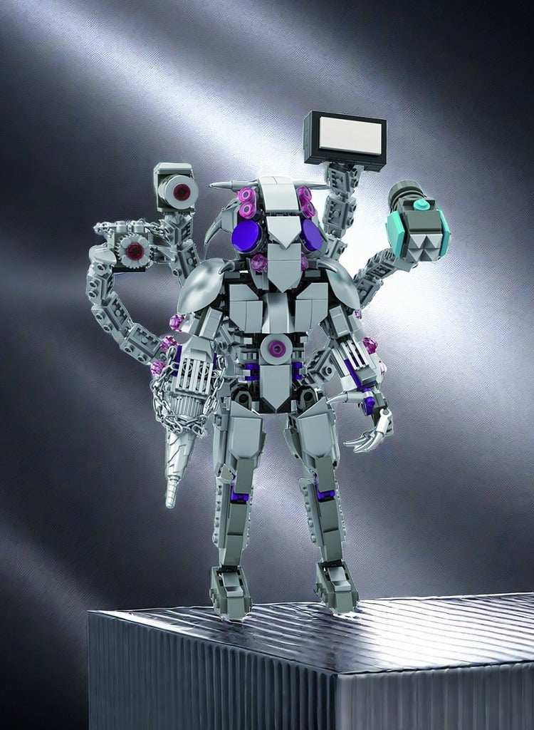 general Man Toy Building Blocks 467Pcs Anti Titan Void Monster Toy Ideas Toys Battle Game Model Ideas Toys Gifts for Adult & Kids - Image 5